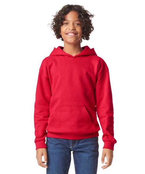 Softstyle™ midweight fleece youth hoodie